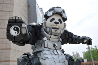 Illustration for article titled Iron Man Plus Panda Is Iron Panda